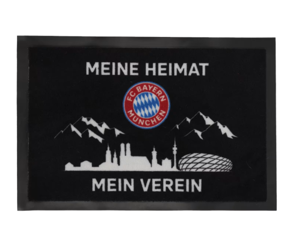 FC Bayern München - Fußmatte Meine Heimat mein Verein